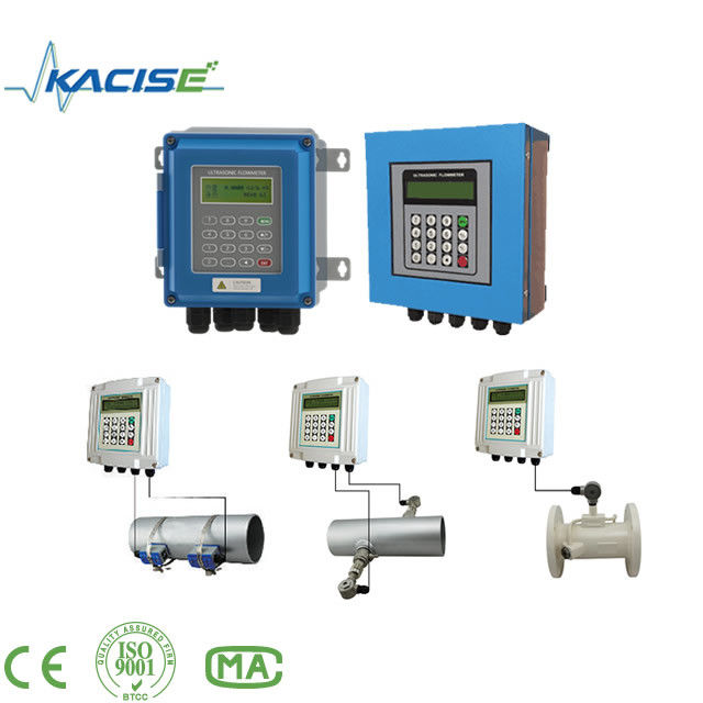 Máy đo lưu lượng siêu âm kỹ thuật số pin chính xác cao cho melas với nhiệt độ tùy chỉnh