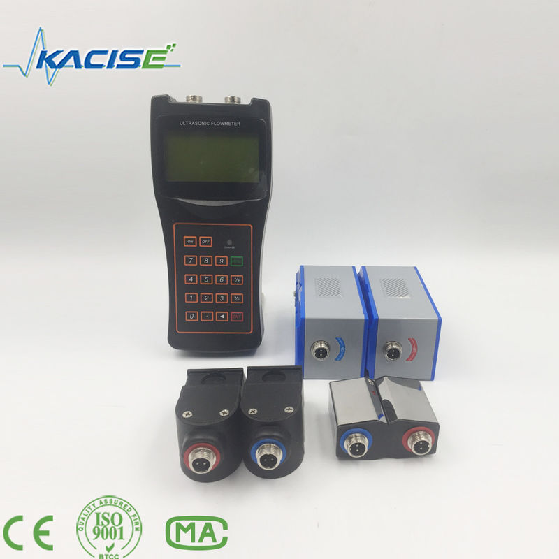 Độ chính xác cao 1.0% Máy đo lưu lượng siêu âm với nhiệt độ tùy chỉnh và kẹp khi cài đặt