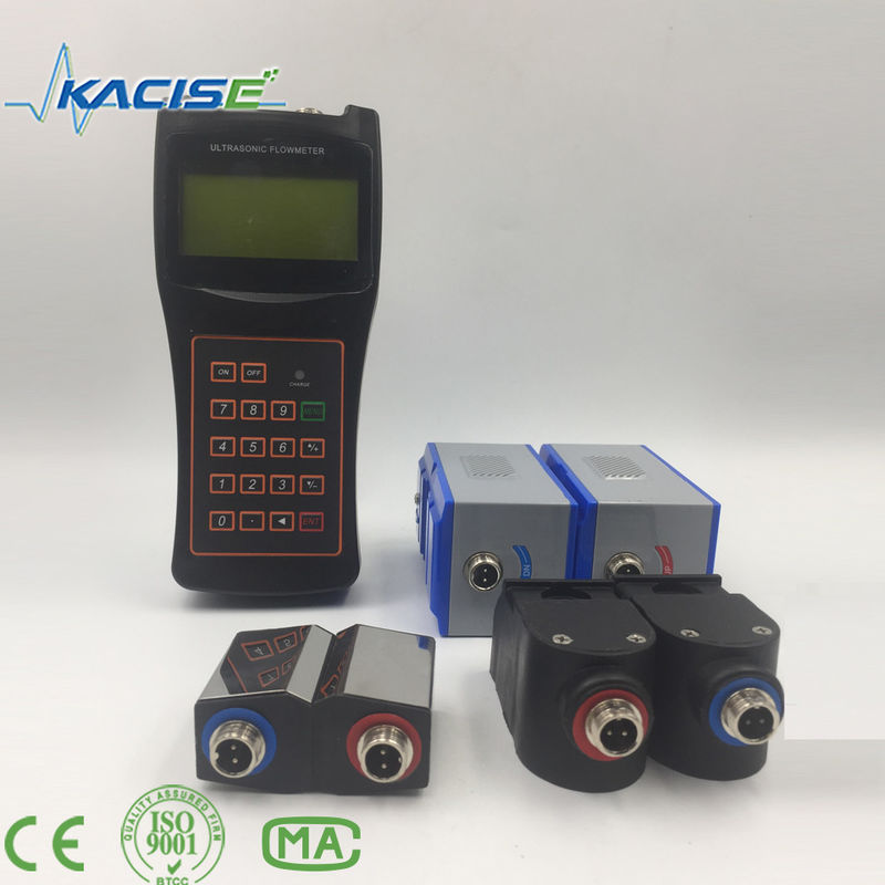 Độ chính xác cao 1.0% Máy đo lưu lượng siêu âm với nhiệt độ tùy chỉnh và kẹp khi cài đặt