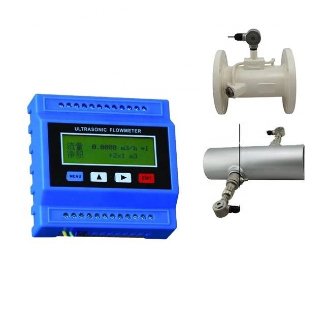 Máy đo lưu lượng siêu âm loạt KUF với độ chính xác 1,0% và loại kẹp để đo nước