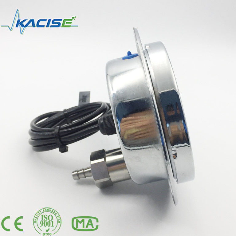 Đồng hồ đo áp suất chứa đầy dầu bằng thép không gỉ cho môi trường có độ nhớt cao và ăn mòn