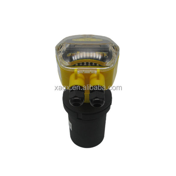 RS485 & RS232 Máy cảm biến mức siêu âm với 4 ~ 20mA Relay và 5-70m Range để đo mức chất lỏng
