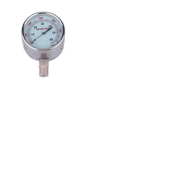 Đồng hồ đo áp suất vỏ SS chống ăn mòn loại nhỏ bằng thép không gỉ 316