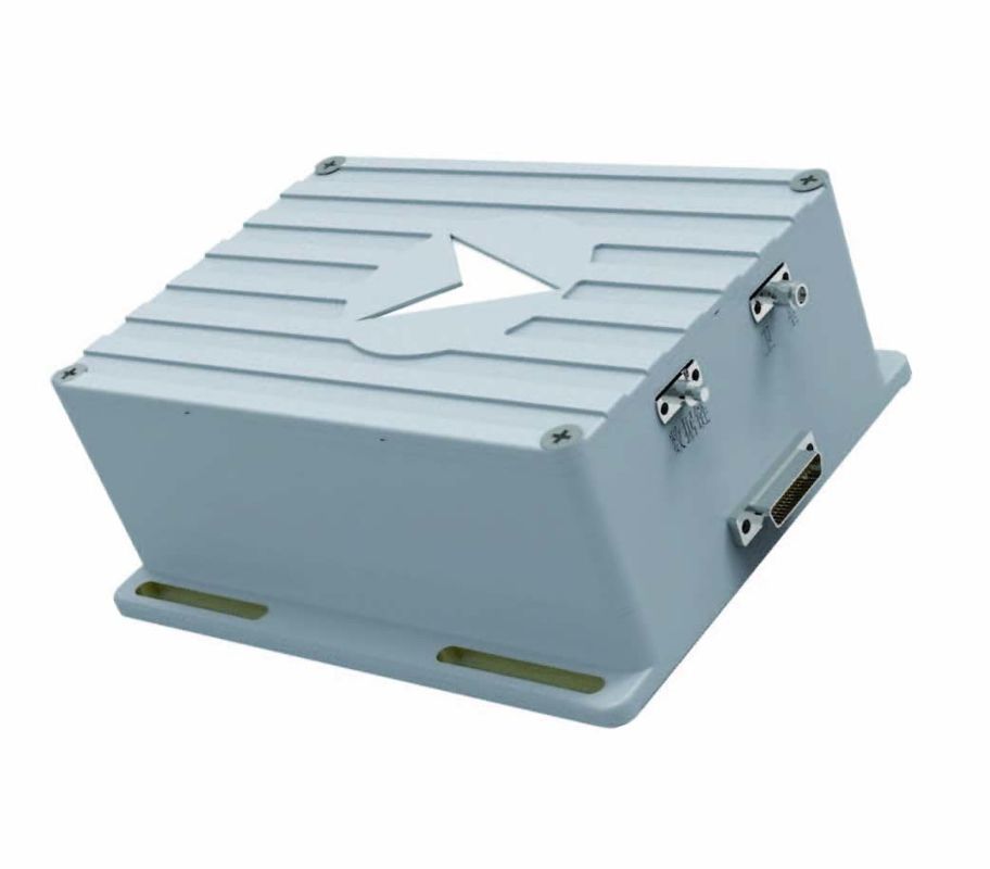 Hệ thống định vị quán tính mạnh mẽ với kích thước cài đặt 160mm X 150mm Host ≤ 12.5kg và Độ chính xác đồng bộ không gian thời gian 0.1m / 1ns