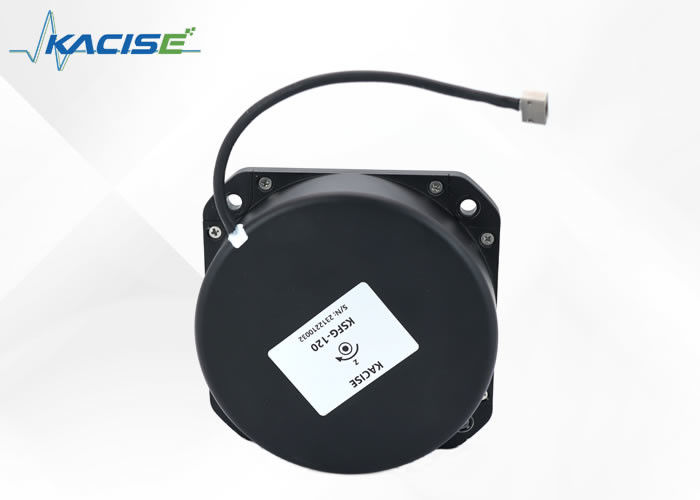 Con quay hồi chuyển sợi quang hiệu suất cao với dải động ±300°/s, độ lệch sai lệch .003°/h và kích thước 120×120×38mm để theo dõi thái độ máy bay