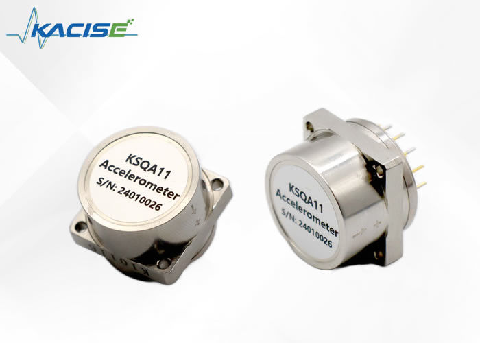 Quartz Flexible Accelerometer Sensor với 25g@20Hz~2000Hz Vibration Peak Sine, Độ chính xác cao ≤40μg/g2 Linearity và Phạm vi nhiệt độ rộng từ -45°C đến +100°C