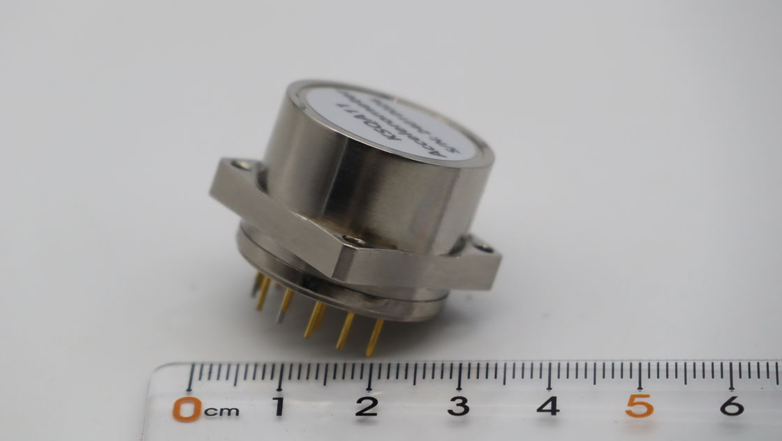 Cảm biến gia tốc kế linh hoạt thạch anh để phát hiện tác động với khả năng chống sốc 500g, hệ số tỷ lệ 1,0 ~ 1,6mA/g và phạm vi đầu vào ±30g