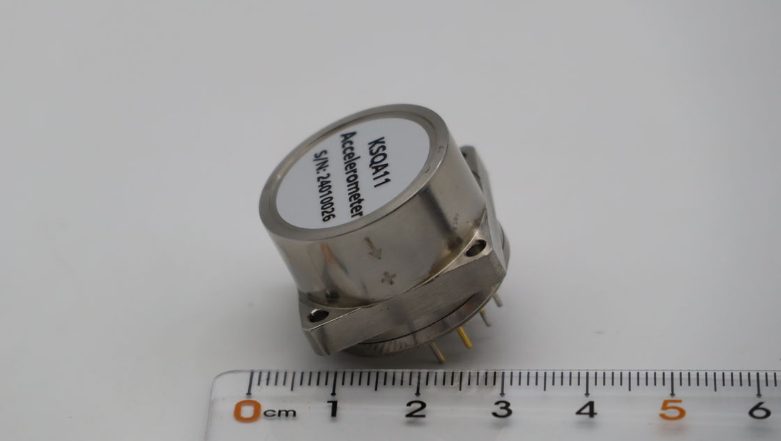 Quartz Flexible Accelerometer Sensor với 25g@20Hz~2000Hz Vibration Peak Sine, Độ chính xác cao ≤40μg/g2 Linearity và Phạm vi nhiệt độ rộng từ -45°C đến +100°C