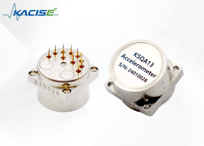 Quartz Flexible Accelerometer Sensor với nhiệt độ lưu trữ -55°C+120°C Động lực đỉnh Sine 15g@20Hz ~ 2000Hz và Kích thước Ø25×25mm