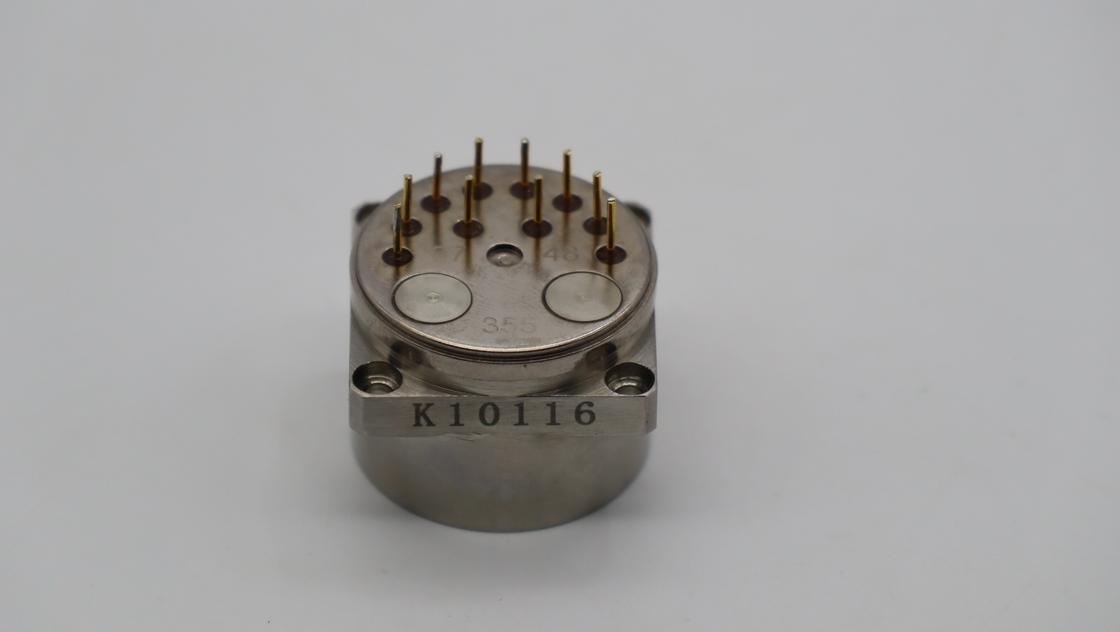 Nhiệt độ lưu trữ -55 °C +120 °C Cảm biến gia tốc chống rung với kích thước Ø25 × 25mm
