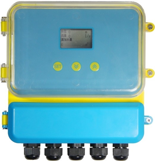 ABS Split Shell Industrial Ultrasonic Doppler Flow Meter cho độ sâu nước