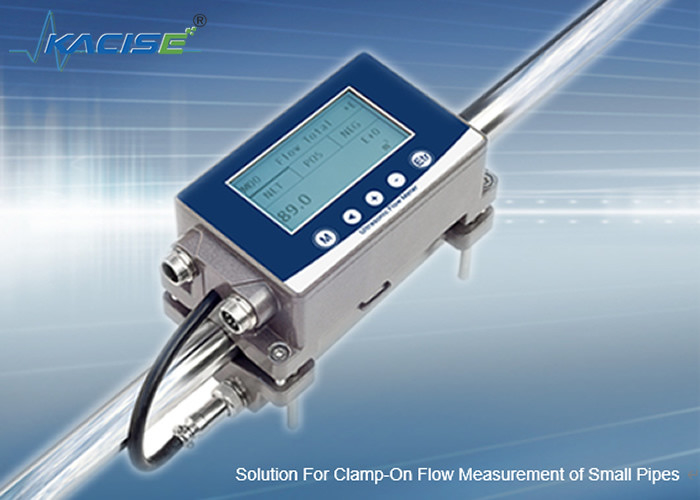DN15 DN20 DN25 DN32 DN40 Clamp On Non Contact Ultrasonic Flow Meter cho nước và dầu