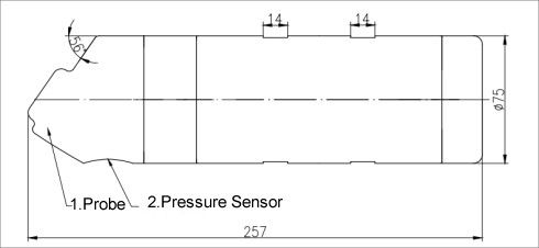 Máy đo lưu lượng Doppler siêu âm với độ chính xác tỷ lệ lưu lượng ± 1% Bảo vệ IP68 và nguồn điện 10,8VDC ~ 26,4VDC cho giám sát lũ lụt