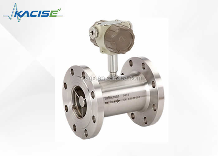 Độ chính xác cao ± 0,2% Độ chính xác máy đo lưu lượng tua-bin với thép không gỉ 316 và RS485 thông tin liên lạc