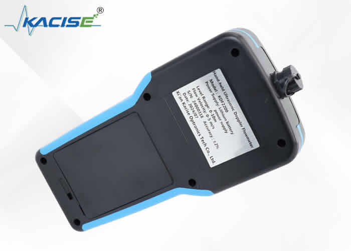 Bộ đo lưu lượng cầm tay cầm tay 12V có pin lithium sạc lại với xếp hạng IP67 và đầu ra RS485