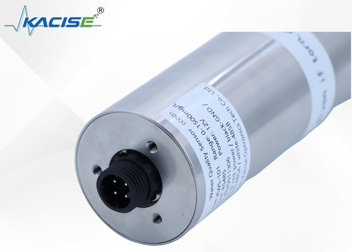 Cảm biến COD bù độ đục kỹ thuật số KWS-101 với đầu ra RS485 Modbus và xếp hạng chống nước IP68