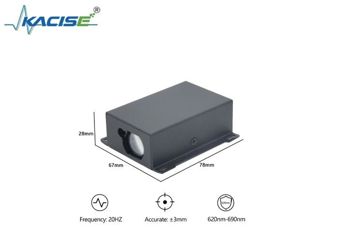 Cảm biến laser tầm xa 100m Lidar để phát hiện vật thể với điện áp hoạt động 5-32V và thời gian đo 0,04-4s