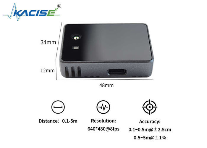 KL3A-05U Lidar trạng thái rắn 3D với phạm vi 0,1-5m H60 ° × V45 ° FOV và giao diện USB 2.0 loại C cho các cửa hàng bán lẻ
