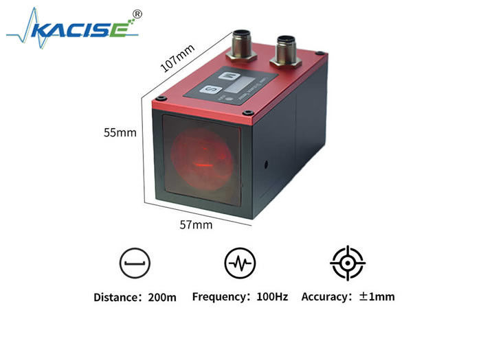 KLSC Cảm biến phạm vi laser công nghiệp chính xác cao với bảo vệ IP67 và tần số đo 100Hz