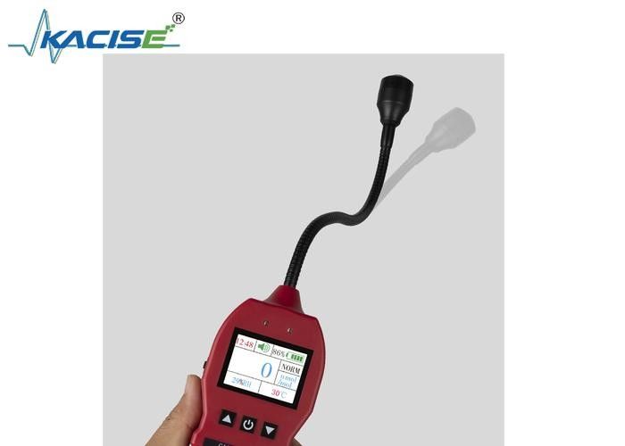 Máy dò rò rỉ khí KLBH90E với pin 1800mAh, thời gian sạc 6h-8h và cảnh báo bằng âm thanh, hình ảnh và rung cho công trình xây dựng thành phố
