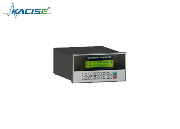 Bộ đo lưu lượng siêu âm gắn trên bảng điều khiển với nguồn điện hai RS485 truyền thông và đường kính ống 15 ~ 6000mm