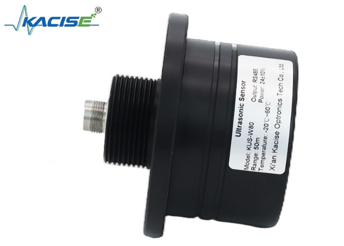 Cảm biến khoảng cách dưới nước KUS-W80 với tần số đầu dò 200kHz, dòng không tải thấp và bảo vệ IP68 cho phạm vi dưới nước