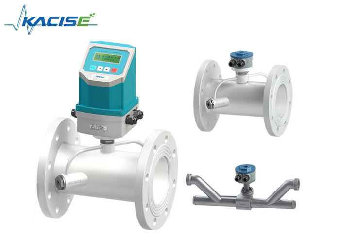 Máy đo lưu lượng siêu âm chống nước nhỏ gọn được cố định trên ống loại cho ống DN15-DN6000