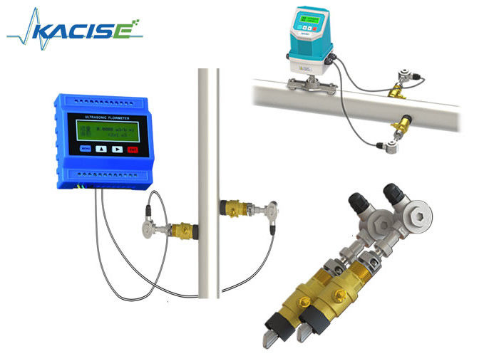 Máy đo lưu lượng siêu âm chèn chính xác cao với cảm biến cắm vào cho ống DN50-DN6000 và không mất áp suất