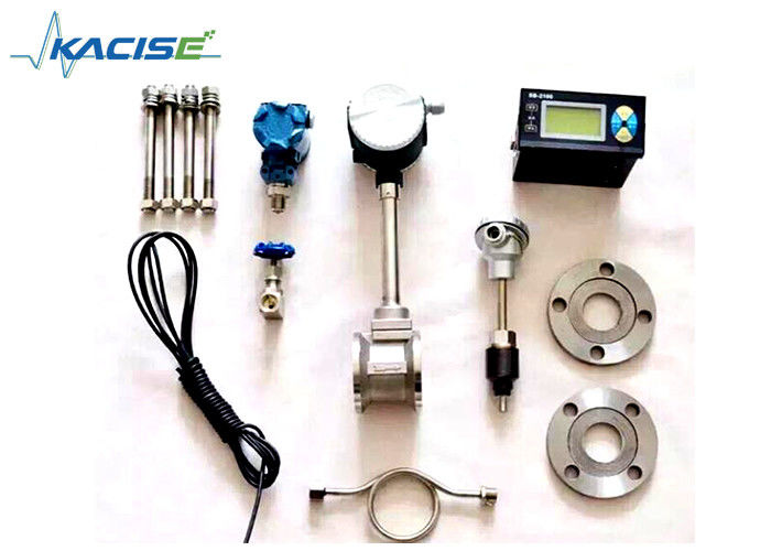 Remote Type Vortex Flow Meter Wear Resistance High Stability With Totalizer