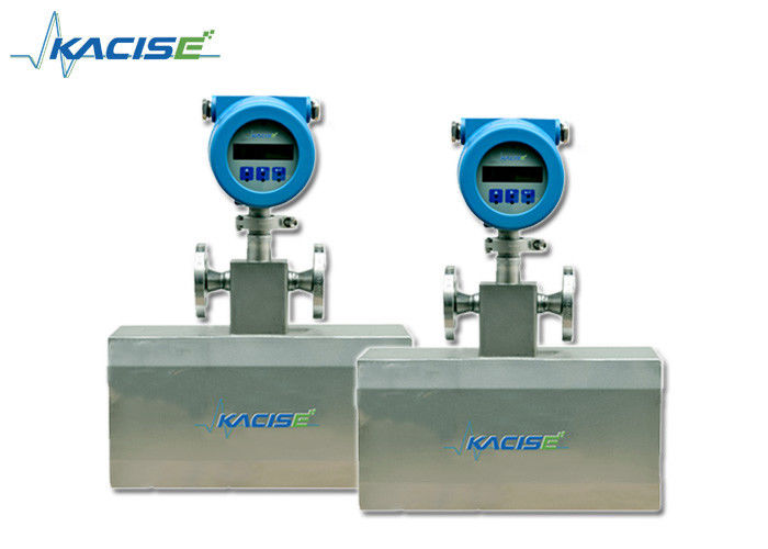 Máy đo lưu lượng khối lượng Coriolis thép không gỉ với độ chính xác 0,2% và độ chính xác cao cho phép đo dầu thô