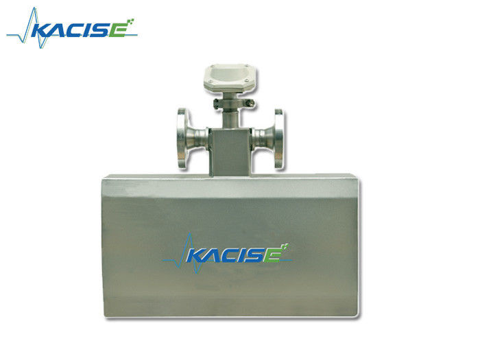 Máy đo lưu lượng khối lượng Coriolis thép không gỉ với độ chính xác 0,2% và độ chính xác cao cho phép đo dầu thô
