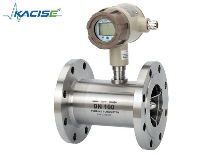 Máy đo lưu lượng tua-bin thép không gỉ cấu trúc nhỏ gọn với độ chính xác 0,5% cho xăng và rượu