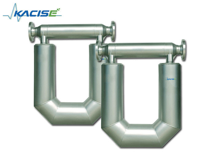 0.1 Máy đo lưu lượng khối lượng Coriolis cấp độ chính xác với phạm vi đo 0 ~ 1000t / h và nhiệt độ -50 ~ 350 °C