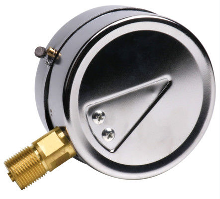 Đồng hồ đo áp suất KMC-YE-100 bằng thép không gỉ với cấp bảo vệ IP65 và dải đo -1KPa-205KPa