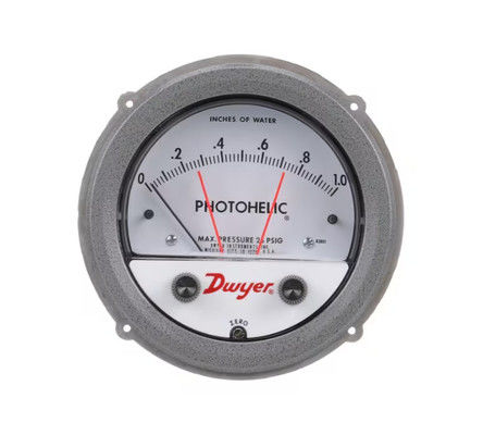 Dwyer A3000-250PA Pressure Switch / Gauge với phạm vi 0-250 Pa, thiết kế chức năng 3 trong 1 và yếu tố hình thức nhỏ gọn