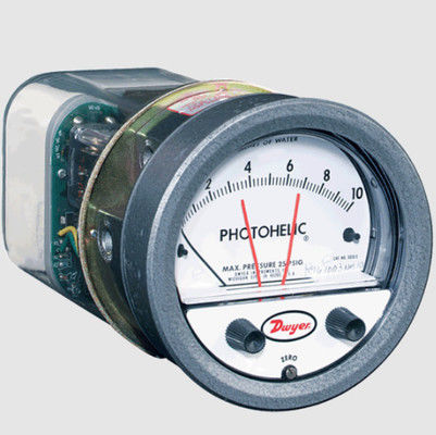 Dwyer A3000-250PA Pressure Switch / Gauge với phạm vi 0-250 Pa, thiết kế chức năng 3 trong 1 và yếu tố hình thức nhỏ gọn