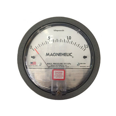 Dwyer 2000 1.5Kpa Magnehelic Differential Pressure Gauge: Lực lượng đo chính xác FS 2%