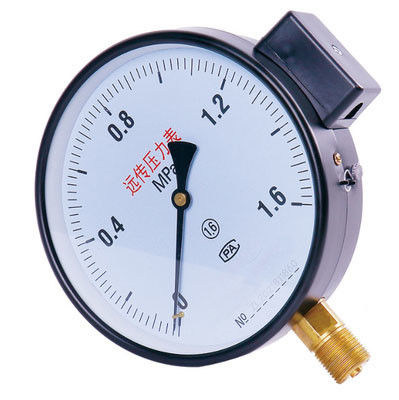 Đồng hồ đo áp suất truyền xa điện trở KMC-YTZ150 với độ chính xác 1,6 trong phạm vi 0-60MPa và kết nối M20 × 1,5