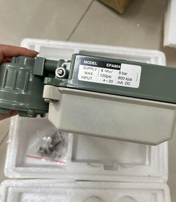 KOSO EPA804-L10 Valve Positioner với 4-20 mA DC Input 120 Psi Air Supply cho Angle Travel Series