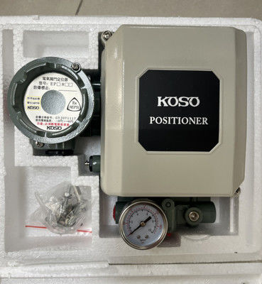 KOSO EPA804-L10 Valve Positioner với 4-20 mA DC Input 120 Psi Air Supply cho Angle Travel Series
