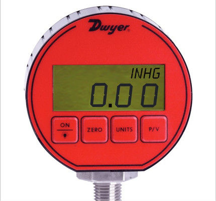 Vỏ đo áp suất kỹ thuật số Dwyer Series DPG được thiết kế để đáp ứng NEMA 4/4X IP66 Giới hạn áp suất 2x Phạm vi áp suất