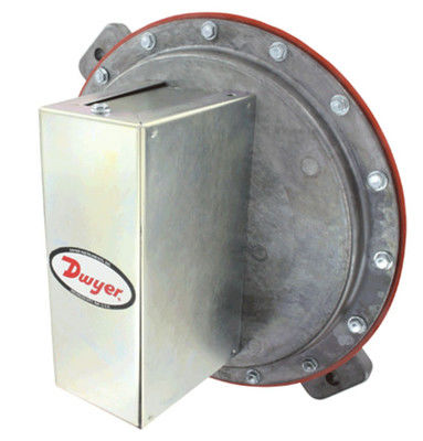 Chuyển đổi áp suất Dwyer với chỉ số thiết lập điểm hiện tại có thể nhìn thấy tải 15 Amps và thiết kế kính chắn lớn để điều khiển HVAC