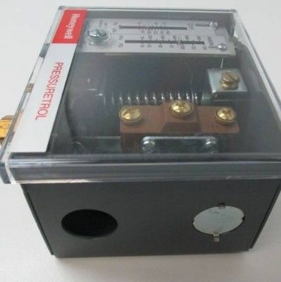 Honeywell Auto Recycle Pressuretrol với dải áp suất 10-150 psi Công tắc tác động nhanh SPDT và màng ngăn bằng thép không gỉ