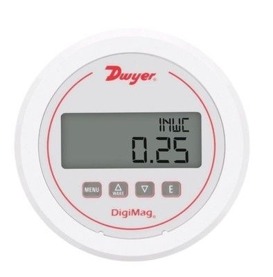 Dwyer DM-1000 DigiMag Digital Differential Pressure Gauge với màn hình LCD, bù nhiệt độ và đo đa chức năng