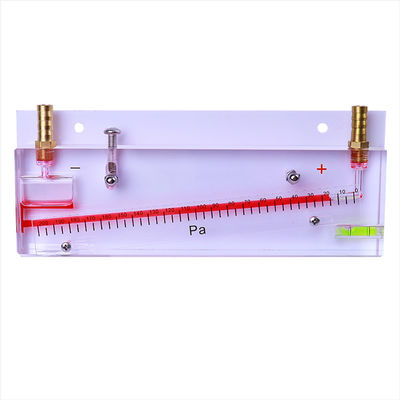 KMC-DP-200 Red Oil Micro Pressure Gauge cho phòng không dân sự & bảo vệ cháy