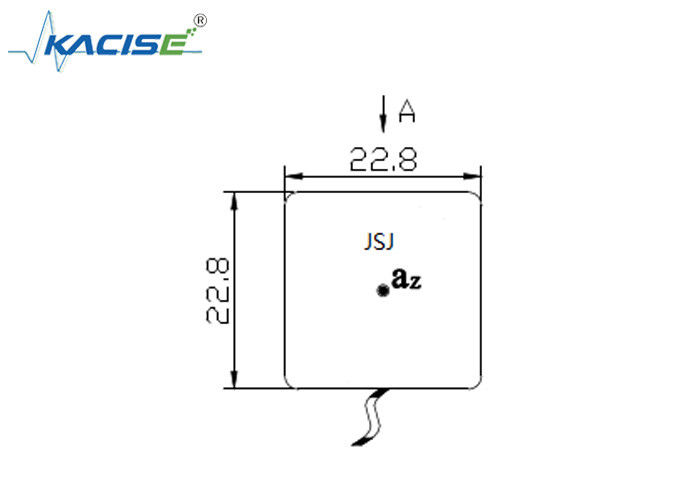 Cảm biến gia tốc tuyến tính hút từ với mô-đun uniaxial và phạm vi ± 10 g cho hiệu suất rung