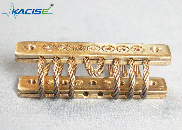 Loại T Industrial Pressed Hole Aluminium và Stainless Steel Wire Rope Isolator với phạm vi tải 3.5-2000KG và tần số tự nhiên 7Hz-15Hz
