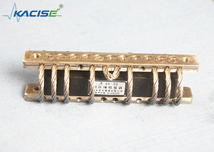 Loại T Industrial Pressed Hole Aluminium và Stainless Steel Wire Rope Isolator với phạm vi tải 3.5-2000KG và tần số tự nhiên 7Hz-15Hz