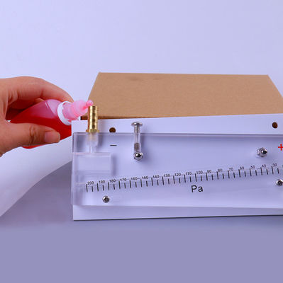 Máy đo áp suất âm ống nghiêng với phạm vi 0-200 Pa ± 0,5% độ chính xác cho kỹ thuật chữa cháy