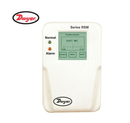 Máy theo dõi phòng chính xác AegisPress với độ chính xác FS ± 0,5% và tín hiệu đầu ra có thể chọn cho phòng cô lập bệnh viện